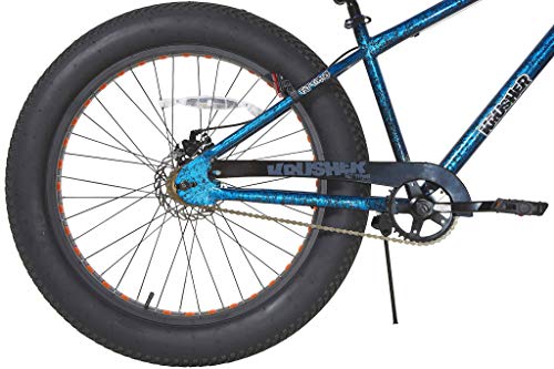 Krusher Men's Dynacraft Fat Tire Bike, Blue/Black/Red, 26"