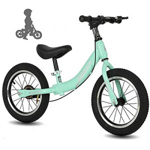 Balance Bike - Lightweight Toddler Bike for 2 3 4 5 6 7 Year Old Boys and Girls - No Pedal Bikes for Kids with Adjustable Handlebar and seat - Air-Filled Rubber Tires - Training Bike… (14