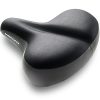 Venzo Bicycle Saddle Wide Seat - Size 10.6” x 10.6”- Compatible with Indoor Stationary Exercise Bikes Peloton, Beach Cruiser - Comfort for Men & Women - Big Large Cushioned Soft Comfortable Padded