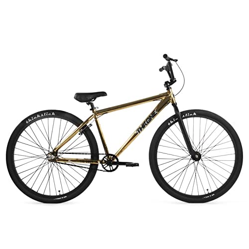 Throne Cycles The Goon 29" Bike Fixed-Gear Urban Bike (14K Gold)