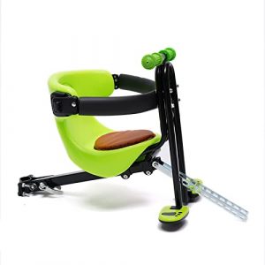 Child Bike Seat with Handrail Safety Stable Baby Child Kid Bicycle Bike Front Seat Cushion Chair
