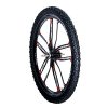 Bike Tire,26"x 2.125" Folding Bicycle Replacement Tires for Beach Cruiser Commuter Bikes -Black