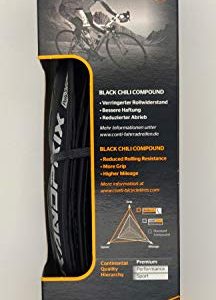 Continental Grand Prix All Rounder Bicycle 700x23 Black Chili Folding Clincher - Pair (2 Tires)