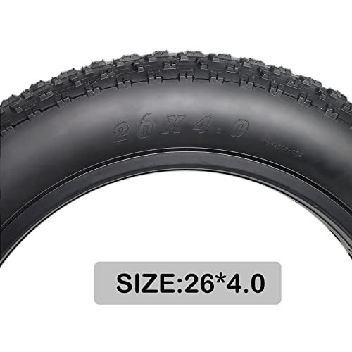 MOHEGIA Fat Tire,20 x 4.0 inch Fat Bike Tire,Folding Bead Electric Bike Tires,Compatible Wide Mountain Snow Bicycle