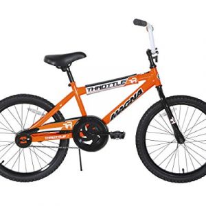 Dynacraft Magna Kids Bike Boys 20 Inch Wheels in Orange for Ages 6 Years and Up