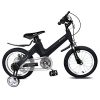 Nice C BMX Kids Bike with Dual Disc Brake for Boy and Girl 12-14-16-18 inch Training Wheels (16" Black)