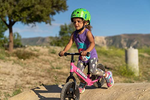Strider - 12 Classic No-Pedal Balance Bike, Ages 18 Months to 3 Years, Pink