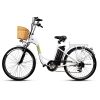 Electric Bicycle 350W City Cruiser Electric Bike 26" Women&Men Brushless Gear Motor Ebike with Removable Waterproof Large Capacity 36V10A Lithium Battery and Commuter 6 Speed Gear E-Bike