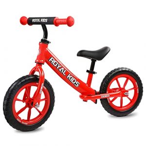 Royal Kids Balance Bike for 2, 3, 4, 5 and 6 Years Old- No Pedal Push Training Bicycle