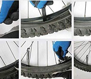 SCK 2 Pack 20 Inch Bike Tubes Plus 2 Tire Levers, 20x1.75/1.95/2.10/2.125 Schrader Valve MTB Bike Inner Tubes, Black