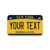 Personalized New York Mini License Plate | Choose All 50 States | Bike License Plate | 7 x 4 inch | Custom License Plate for Kids Toy Car | Golf Cart. Motorcycle & Moped