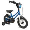 Schwinn Koen & Elm Toddler and Kids Bike, 12-Inch Wheels, Training Wheels Included, Blue