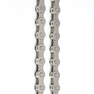 ZHIQIU FSC F410 1-Speed Bicycle Chain (1/2 x 1/8-Inch, 104L) (CP-Silver)