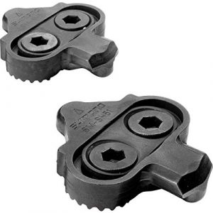 SHIMANO unisex adult Sh-51 Without Plate replacement cycling cleats, Black, One Size US