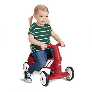 Radio Flyer Scoot About Sport, Toddler Ride On Toy, Ages 1-3 , Red