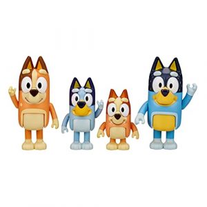 Bluey and Friends 4 Pack of 2.5-3