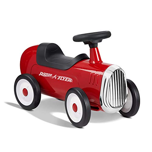 Radio Flyer Little Red Roadster, Toddler Ride on Toy, Ages 1-3 (Amazon Exclusive), 24“ Length