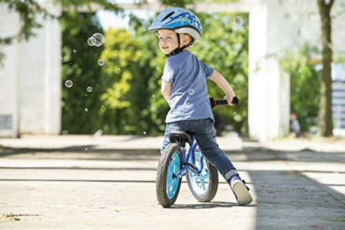 RUKY LR 1L Balance Bike with air Tires and Brake (Red/Yellow)