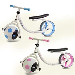 Walking Bike on Ball Baby Balance Bikes Bicycle Baby Walker Rides Toys for 10-48 Month Boys Girls Baby's First Bike Gift (Pink)
