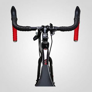 YH-XC550 Road Bike for Men 54cm Frame Bicycle 700C Wheels Aluminium Rims 21 Speed Dual Disc Brake Commuter Bikes (60mm Rims)