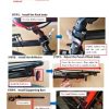 COMINGFIT 180lbs Capacity Solid Bearings Universal Adjustable Bicycle Luggage Cargo Rack
