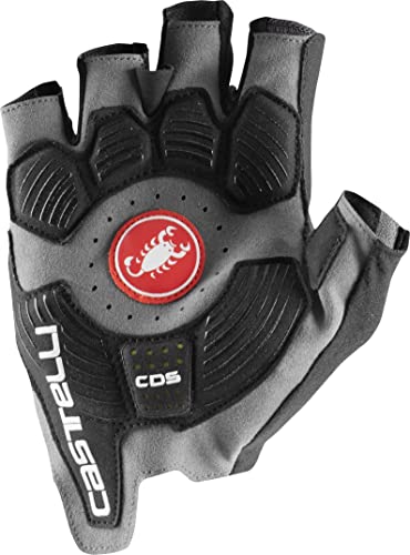 Castelli Cycling Rosso Corsa Pro V Glove for Road and Gravel Biking l Cycling - Dark Gray - X-Large