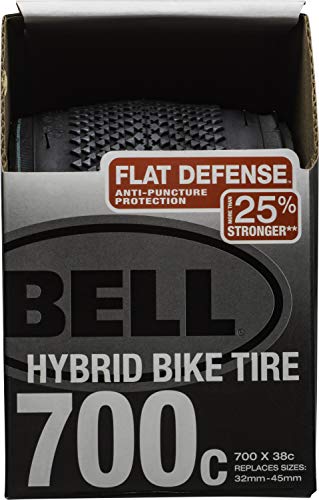 Bell Hybrid Bike Tire with Flat Defense, 700 x 38 c