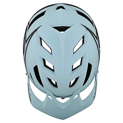 Troy Lee Designs A1 Half Face Mountain Bike Helmet -Ventilated Lightweight MIPS EPS Enduro BMX Gravel MTB Bicycle Cycling Accessories - Men Women Youth Girls Boys - Classic Ivy, XL/XXL