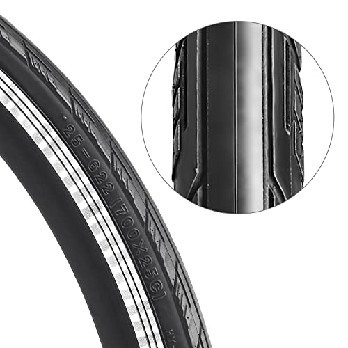 700x23C/700x25C Bike Tire Foldable Repalcement Tires for Road Bicycle