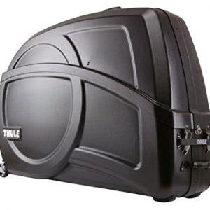 Thule RoundTrip Transition – Hard Shell Bike Travel Case with built-in Repair Stand