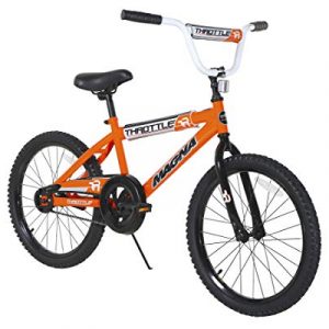 Dynacraft Magna Kids Bike Boys 20 Inch Wheels in Orange for Ages 6 Years and Up
