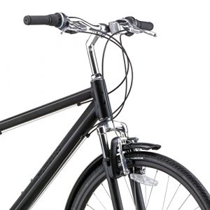 Hurley J-Bay Hybrid Urban Bicycle (Black, Medium / 18 Fits 5'6