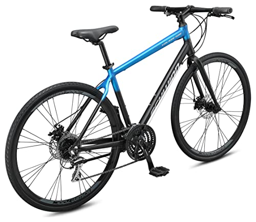 Schwinn Volare 1500 Hybrid Sport Bike, 28-Inch Wheels, Aluminum Frame, Blue/Black