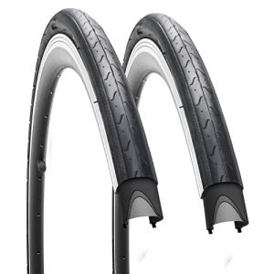 700X23C Bike Tire Road Bicycle Tire Foldable Replacement,Comfort City Commuter Tires(700X23)
