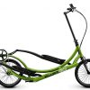 ElliptiGO 3C Long Stride Outdoor Elliptical Bike and Best Hybrid Indoor Exercise Trainer, Green