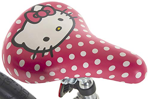 Dynacraft Hello Kitty Girls BMX Street Bike 18", White/Black/Pink