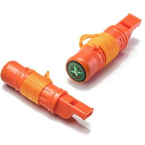 SE 5-in-1 Survival Whistles (2-Pack) - CCH5-1-2