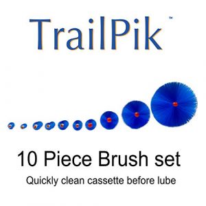 Scrubza TrailPik-Bike Cleaning Kit | Brushes for Mountain Bikes, Full Suspension, Road Bike, BMX Bikes, Cyclecross, Ebike, Hybrid, Folding, Commuter | Perfect Bicycle Accessories for Women and Men