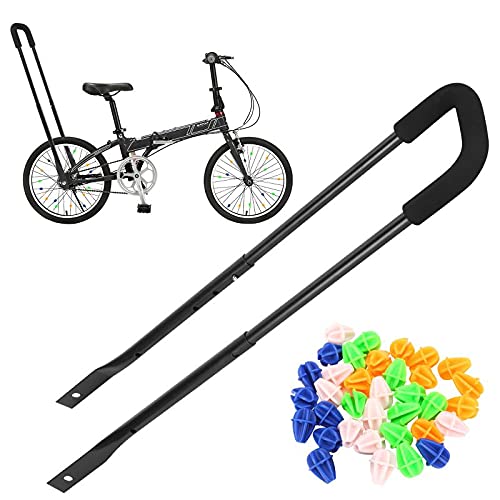 Lite-On Children Study Cycling Safety Balance Push Bar LT Cycling Bike Safety Trainer Handle Balance Push Bar[Black]