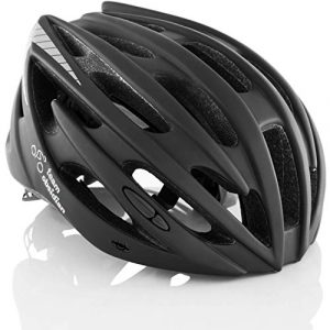 TeamObsidian Airflow Adult Bike Helmet - Lightweight Helmets for Adults with Reinforcing Skeleton - Comfortable and Breathable Cycling Mountain Bike Helmet - Black M/L