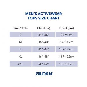 Gildan Men's Heavy Cotton T-Shirt, Style G5000, Multipack, Black (10-Pack), 3X-Large