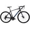 Tommaso Siena - Shimano Tourney Gravel Adventure Bike with Disc Brakes, Extra Wide Tires, Perfect for Road Or Dirt Touring, Matte Black - Medium