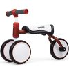 KRIDDO Baby Balance Bike, Pony Toys for 1 Year Old Boys and Girls, Toddler Bike for One Year Old First Birthday Gifts Baby Tricycle 10-24 Months, Red
