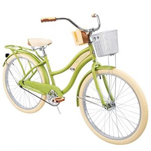 Huffy, Nel Lusso Classic Cruiser Bike Frame, Women's, Green, 26