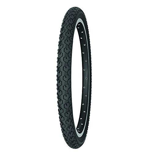 Michelin Country J Junior Front or Rear City Bike Tire for Asphalt and Trails, Tube Type Sealing, Black Sidewall, 20 x 1.75 inch