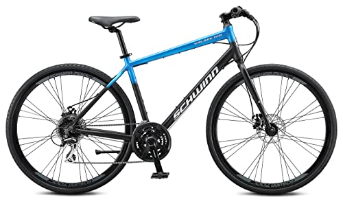 Schwinn Volare 1500 Hybrid Sport Bike, 28-Inch Wheels, Aluminum Frame, Blue/Black