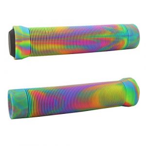 Z-FIRST Handle Bar Grips 145mm Soft Longneck Grips for Pro Stunt Scooter Bars and BMX Bikes Bars (U-Rainbow)