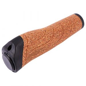 CLISPEED Bicycle Grips Handle Bar Bike Handle Cover Wood Anti-slip for Outdoor Bicycle Road Mountain Cycling Handle Grips Cover