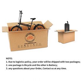 Aostirmotor Folding Electric Bike 20 inch Fat Tire Electric Bicycle with 500W Motor 36V 13AH Removable Lithium Battery,ebike for Adults