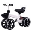 Kids Balance Bike Kesida Children Walking Training Scooter Bicycle Without Pedal Footrest for 2 to 6 Years Old Kids and Toddlers (White)